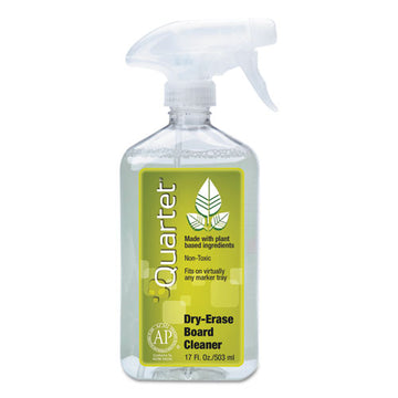 Quartet® Whiteboard Spray Cleaner For Dry Erase Boards, 17 Oz Spray Bottle freeshipping - TVN Wholesale